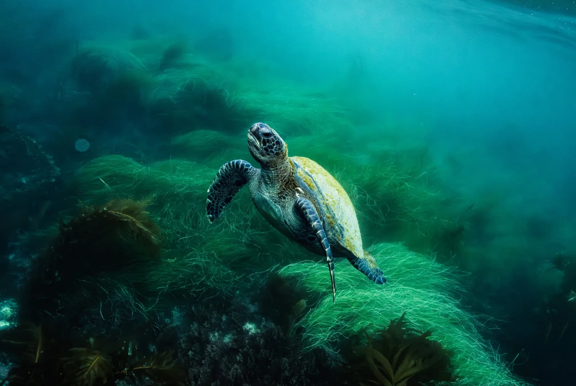 Underwater photography, at La Jolla, (January 2026)